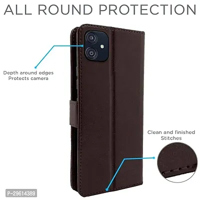 Samsung Galaxy M04 / F04 / A04e Flip Cover Leather Finish-thumb4