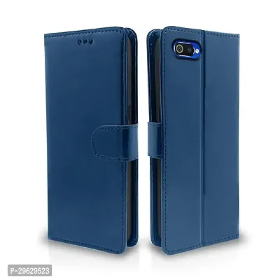 Realme C2 Flip Case Leather Finish-thumb0