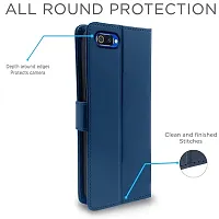 Realme C2 Flip Case Leather Finish-thumb1