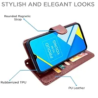 Realme C2 Flip Case Leather Finish-thumb1