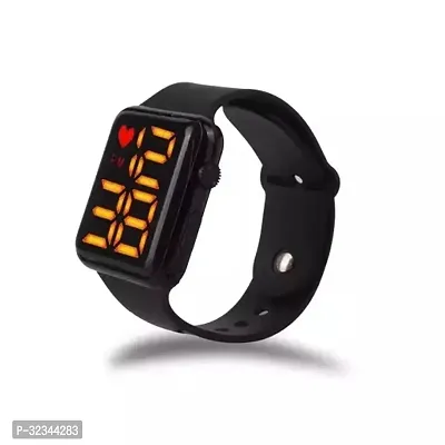 Stylist Rubber Digital Watch For Men-thumb0