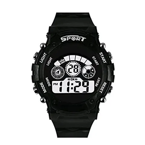 light digital watch for unisex