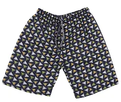 UNDERLOOP Gaze Unisex Printed Boxer/ Bermuda Shorts for Kids-thumb2