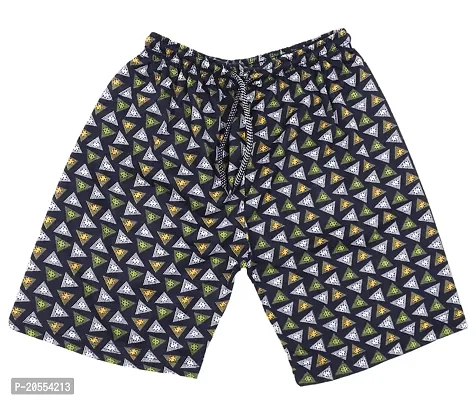 UNDERLOOP Trendy Unisex Printed Boxer/ Bermuda Shorts for Kids (Pack of 2) Multicolour-thumb3