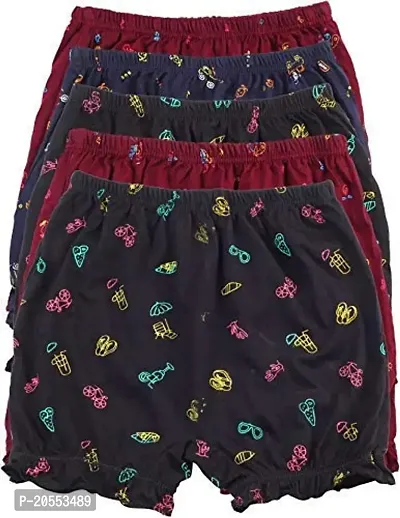 UNDERLOOP ZIOXY Print Bloomers (Pack of 5)-thumb0