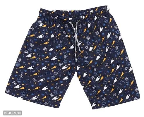 UNDERLOOP Unisex Printed Boxer/Bermuda Shorts for Kids-thumb4