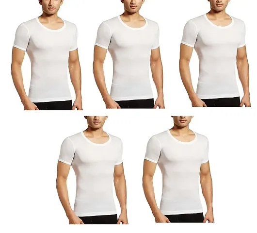 Comfortable combed cotton vests 