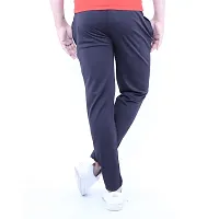 Men's Black 4 Way Lycra Track Pant(Stretchable)-thumb3