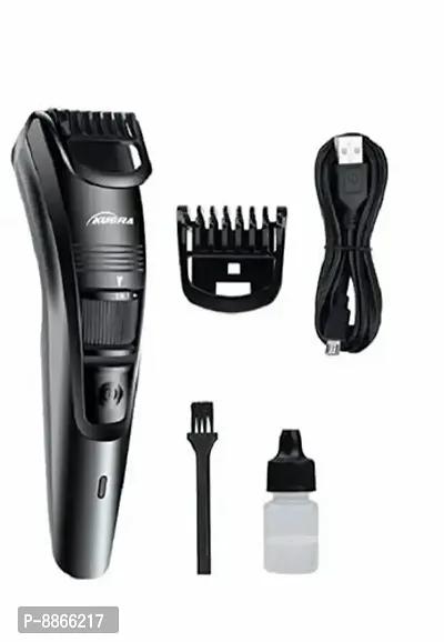 Kubra KB-1014 USB Fast charging, 50 min runtime, Adjustable 20 Length Setting, Ultra Sleek Beard Trimmer for Men (Black)-thumb0