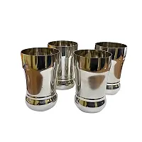 Endurance Stainless Steel Glass - Set of 4, Silver, 350ml-thumb1