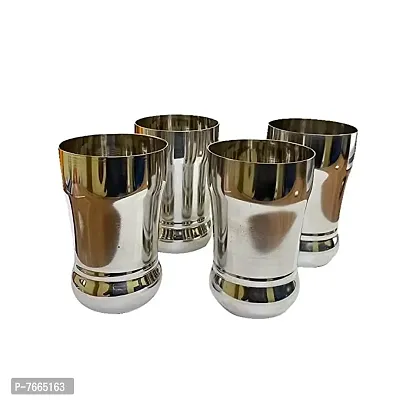 Endurance Stainless Steel Glass - Set of 4, Silver, 350ml-thumb2