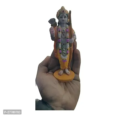 Indianstore4all Ram ji Statue Made with Marble Dust Mixed Polyresin || Ram ji ||Marble Ram || Multicolour 3INCH