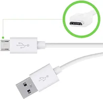 Micro USB to USB 2.0 A Charge  Sync Cable For Android Smartphones, Tablets  Other Devices (White)-thumb2