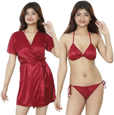 Hot Selling Satin nightwear sets Women's Nightwear 