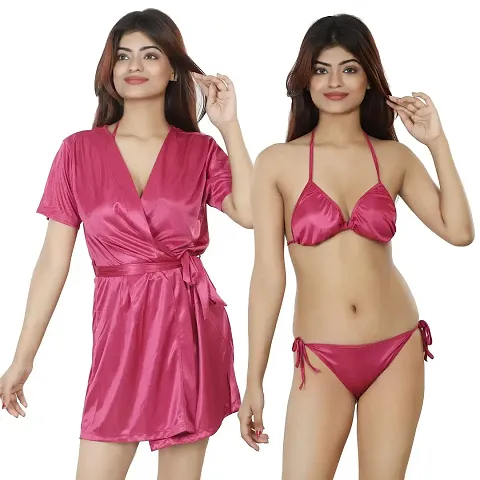 Best Selling Satin nightwear sets Women's Nightwear 