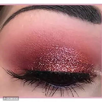 Cazo Eye Makeup 18 Color Rose Gold Edition Eyeshadow Palette  7 Pcs Makeup Brush combo set-thumb5