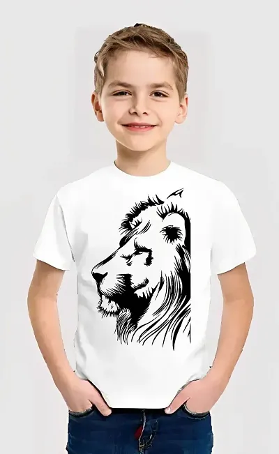 Comfortable Blend Tees For Boys