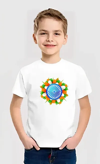 Comfortable Blend Tees For Boys