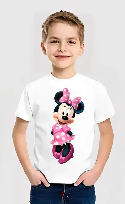 Comfortable Blend Tees For Boys