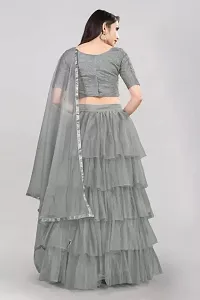 Ruffle Lehenga Choli Set-thumb1