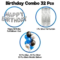 Sid pari saller Happy Birthday Foil Balloon Decoration Kit Combo For Birthday Decoration (Set of 32)-thumb1