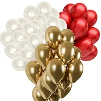 Happy Anniversary Decoration Set - Combo of 37 Pcs | Balloons for Anniversary | Anniversary Decoration Items | Happy Wedding Anniversary | Red Heart Shape Foil Ballon | Curtain | Ballon Pump.-thumb4