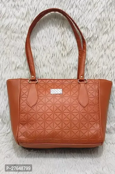 Stylish Brown PU  Handbags For Women