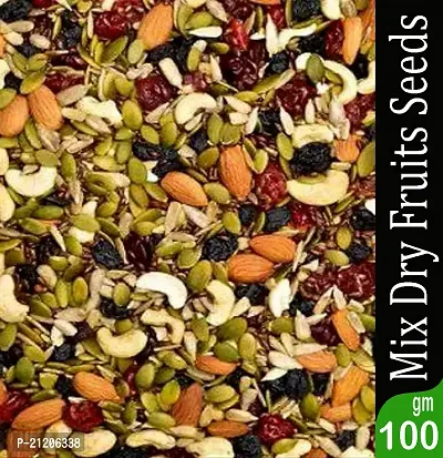 Breakfast Mix Berries|Mixed Dry Fruits ,Berries, Seeds  Fruit|Immunity Booster(Pouch Pack)-100g-thumb0
