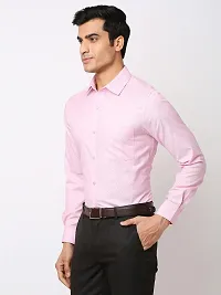 Stylish Cotton Long Sleeve Solid Shirt For Men-thumb2