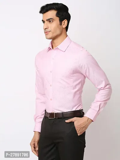 Stylish Cotton Long Sleeve Solid Shirt For Men-thumb3