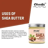 Olvedic Ivory coco & Shea Butter | Raw | Unrefined | African | Great For Face, Skin, Body & Lips (Shea Butter, 100 gm)-thumb2