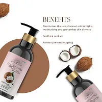 Desi Crew Coconut Milky Moisturizing Body Lotion For Deep Nourishing , Restores Glow Deep Hydration for Softening Lotion.-thumb1