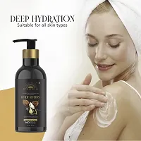 Desi Crew 24 hr Nourishing Shea Butter and Cocoa Butter Mousturizing Glow Body Lotion with , Restores Glow Deep Hydration for all skin type 300 ml-thumb1