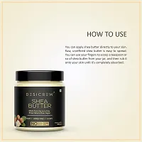 Desicrew Pure Organic Ivory Shea Butter | Raw | Unrefined | African | Great For Face, Skin, Body & Lips 100 gm-thumb2