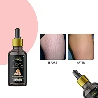 Desicrew Organic Body stretch mark removal Oil | Anti Aging | Pregnancy Stretch Mark Removal Oil| Scar Removal | Anti Wrinkle | Skin Hydration(30 ml)-thumb1