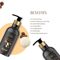 Desi Crew 24 hr Nourishing Shea Butter and Cocoa Butter Mousturizing Glow Body Lotion with , Restores Glow Deep Hydration for all skin type Pack of 4 (1200 ml)-thumb3