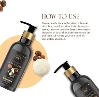 Desi Crew 24 hr Nourishing Shea Butter and Cocoa Butter Mousturizing Glow Body Lotion with , Restores Glow Deep Hydration for all skin type Pack of 3 (900 ml)-thumb2