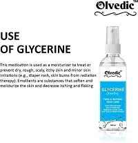 OLVEDIC Pure  Natural Oil Glycerine for Skin Hydrating And Moisturizing, Color-Treated-Hair (Combination Skin) 100 ml-thumb1