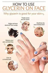 OLVEDIC Pure  Natural Oil Glycerine for Skin Hydrating And Moisturizing, Color-Treated-Hair (Combination Skin) 100 ml-thumb3