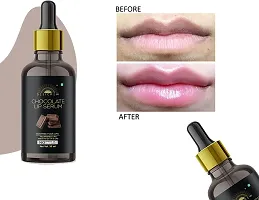 Desicrew Pink Lip Serum Oil For Chocolate Flavour, Lip Shine, Glossy, Soft With Moisturizer For Men & Women(30 ml)-thumb1