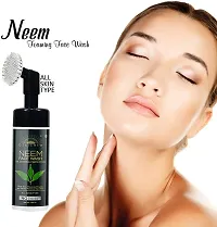 Desicrew Mens Neem Foaming Fash Wash For Oil Control Protection , Clean Pimple , Acne, Pimple Skin Brightning & Lightning For all skin types- Face Wash (100 ml)-thumb1