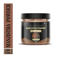 DESICREW Pure & Natural Manjistha Root Powder | Rubia Cordifolia (Indian Madder) 100 gm-thumb1