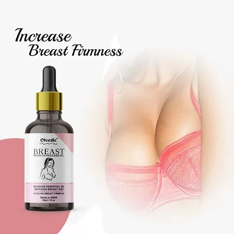 Buy Olvedic Breast Growth Massage Oil 100% Natural Body