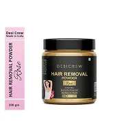 Desi Crew 100 % Pure Hair Removal Powder (Rose Fragrance ) For Underarms, Hand, Legs  Bikini Line  Men  Women 100 gm-thumb3