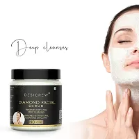 Desi Crew Diamond Facial Scrub- With Vitamin C  E -Sunscreen Effect-Deep Cleansing, Exfoliation, 100 gm-thumb1