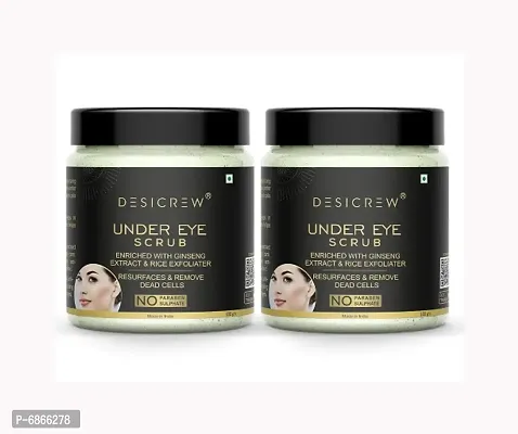 Desi Crew Under Eye Scrub For Resurfaces Removes Dead Cells Skin Glowing Eye Dark Circles Scrub  (200 g)