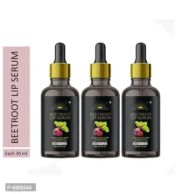 Desi Crew Beetroot Pink Lip Serum Oil For Beetroot Flavour , Lip Shine, Glossy, Soft With Moisturizer For Men  Women 90 ml