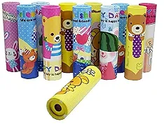 Kidzify Kaleidoscope Color Cognition Hand-Eye Coordination Magical Tube for Kids Educational Fun Magic Science Toy, Birthday Return Gifts Pack of 12-thumb1