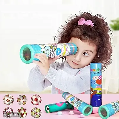 Kidzify Kaleidoscope Color Cognition Hand-Eye Coordination Magical Tube for Kids Educational Fun Magic Science Toy, Birthday Return Gifts Pack of 15-thumb4