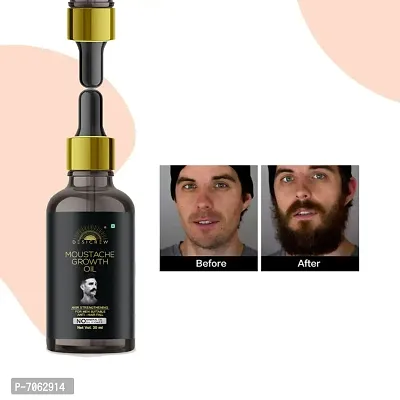 Desi Crew 100% Result Classic Beard Growth Oil - For Boost You Beard Growth Oil Noiurishment With 16 Essebtial Naturals Oils 30ml-thumb0